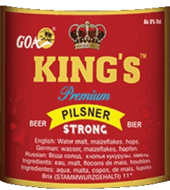 King's-Ggoa India Beers Drinks 