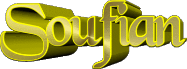 Soufian S MASCULINO - Magreb Musulmán Nombre 