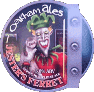 Jester&#039;s Ferret-Jester&#039;s Ferret Oakham Ales UK Birre Bevande 