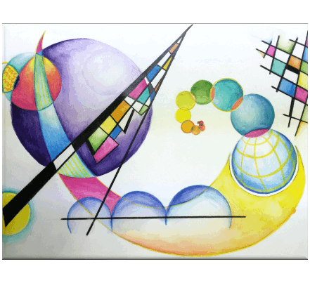 Wassily Kandinsky Pintor de artistas Humor - Fun 