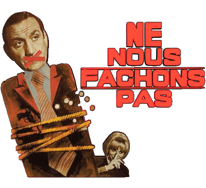 Michel Constantin-Michel Constantin Ne nous fachons pas - Logo Lino Ventura Movie France Multi Media 