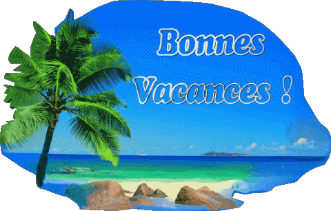 17 Sfondo trasparente Bonnes Vacances Francese Messagi 