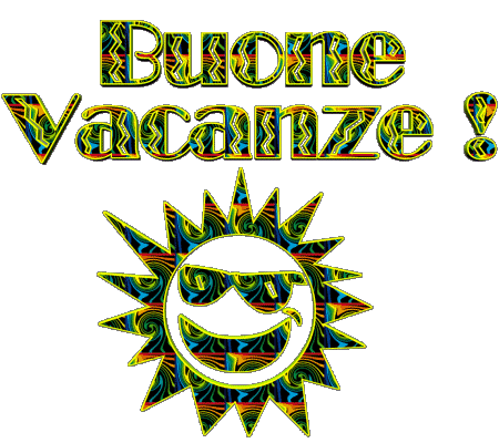04 Fond Transparent Buone Vacanze Italien Messages 