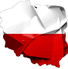 Map Poland Europe Flags 
