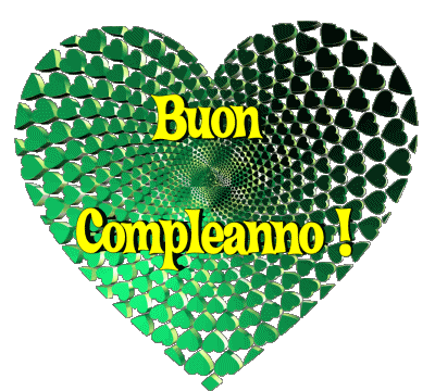 009 Cuore Buon Compleanno Italiano Mensajes 