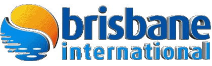 Logo-Logo Brisbane International Tennisturnier Sport 