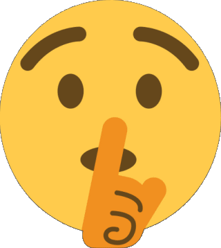 Shhh - Silence Emoticons Messages 