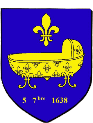 Wappen-Wappen SAINT GERMAIN EN LAYE 78 Abteilungen - Städte Frankreich Fahnen 
