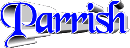 Parrish P MASCHIO - UK - USA - IRL - AUS - NZ Nome 