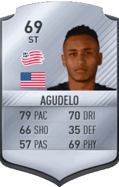 Juan Agudelo U S A F I F A - Jugadores  cartas Vídeo Juegos Multimedia 