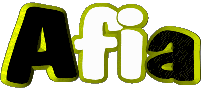 Afia A FEMININ - Maghreb Musulman Prénoms 