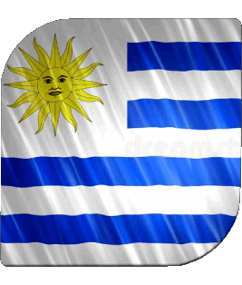 Plaza Uruguay América Banderas 