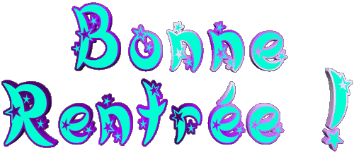 03 Fond Transparent Bonne Rentrée Français Messages 