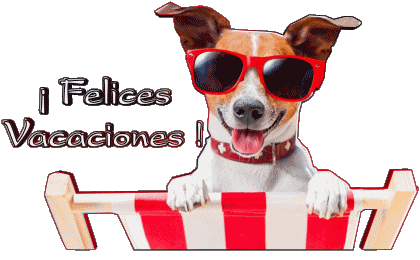 03 Transparenter Hintergrund Felices Vacaciones Spanisch Nachrichten 