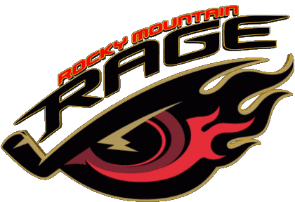 Rocky Mountain Rage U.S.A - CHL Central Hockey League Hockey Sports 