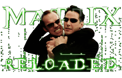 02 Reloaded Logo Inglese Matrix Film Internazionale Multimedia 