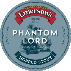 Phantom Lord-Phantom Lord Emerson's Nouvelle Zélande Bières Boissons 