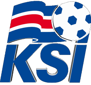 Logo-Logo Islande Europe FootBall Equipes Nationales - Ligues - Fédération Sports 