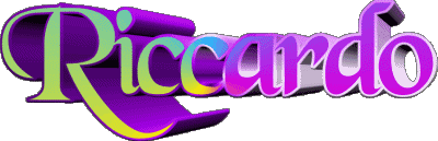 Riccardo R MASCULINE - Italy First Names 