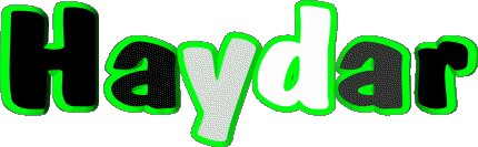 Haydar H MANN - Maghreb Muslim Vorname 