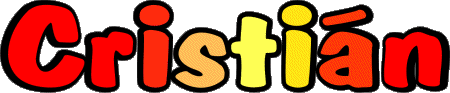 Cristián C MASCULINO - España Nombre 