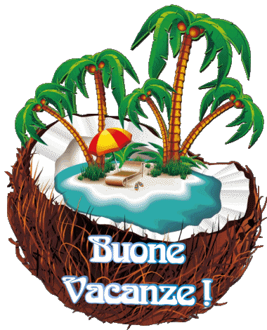 23 Fondo transparente Buone Vacanze Italiano Mensajes 