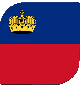 Carré Liechtenstein Europe Drapeaux 