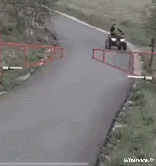 Gamelle - Fail Quad Transports Humour - Fun 