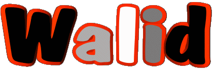 Walid W MASCHIO - Maghreb Musulmano Nome 