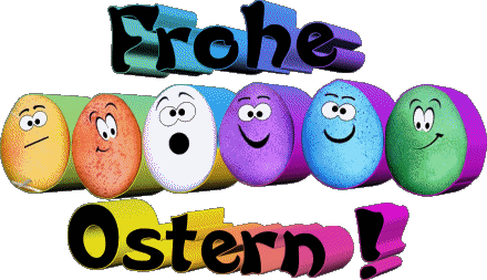 12 Frohe Ostern Alemán Mensajes 