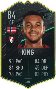 Joshua King Norwegen F I F A - Karten Spieler Videospiele Multimedia 