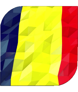 Platz Tschad Afrika Fahnen 