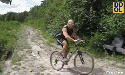 Gamelle - Fail VTT Sports Humour - Fun 