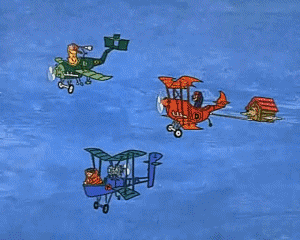 Sky Hi-Iq Fliegende Männer in tollkühnen Kisten Cartoons TV Filme Multimedia 