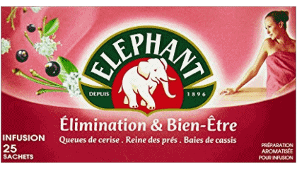 Elimination & Bien-être-Elimination & Bien-être Eléphant Tee - Aufgüsse Getränke 