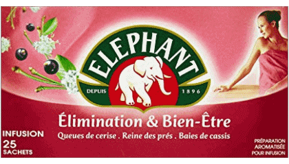 Elimination & Bien-être-Elimination & Bien-être Eléphant Thé - Infusions Boissons 