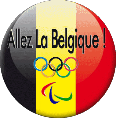 Jeux Olympiques 02 Allez La Belgique Francese Messagi 