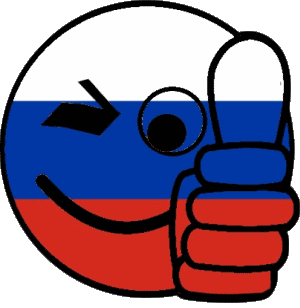 Faccina - OK Russia Europa Bandiere 