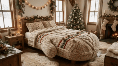 “ In bed ! ” (Christmas) A.I Mix Humor -  Fun 