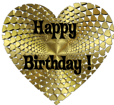 010 Heart Happy Birthday Anglais Messages 