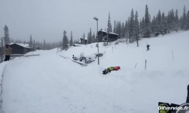 Free Style Fail - Gamelles Ski Sports Humor -  Fun 