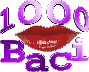 1000 Baci Italian Messages 