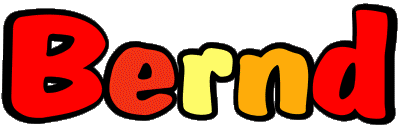 Bernd B MASCULINE - German First Names 