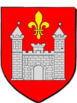 Blazon-Blazon PERIGUEUX 24 Departments - Cities France Flags 