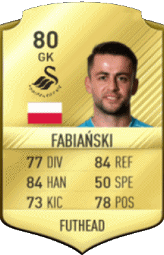 Lukasz Fabianski Polen F I F A - Karten Spieler Videospiele Multimedia 