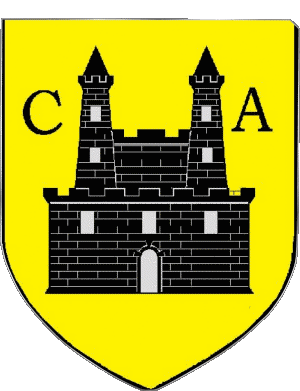 CHATEAU ARNOUX SAINT AUBAN 04 Abteilungen - Städte Frankreich Fahnen 