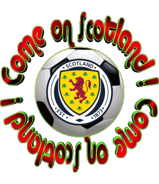 Soccer Come on Scotland Inglese Messagi 