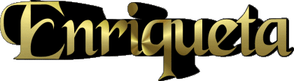 Enriqueta E FEMMINILE - Spagna Nome 
