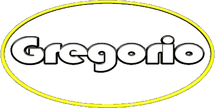 Gregorio G MANN - Italien Vorname 