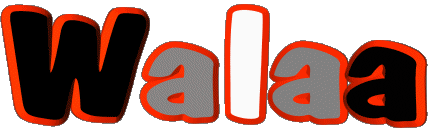 Walaa W WEIBLICH - Maghreb Muslim Vorname 